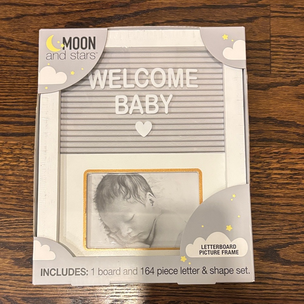 White Letterboard Picture Frame